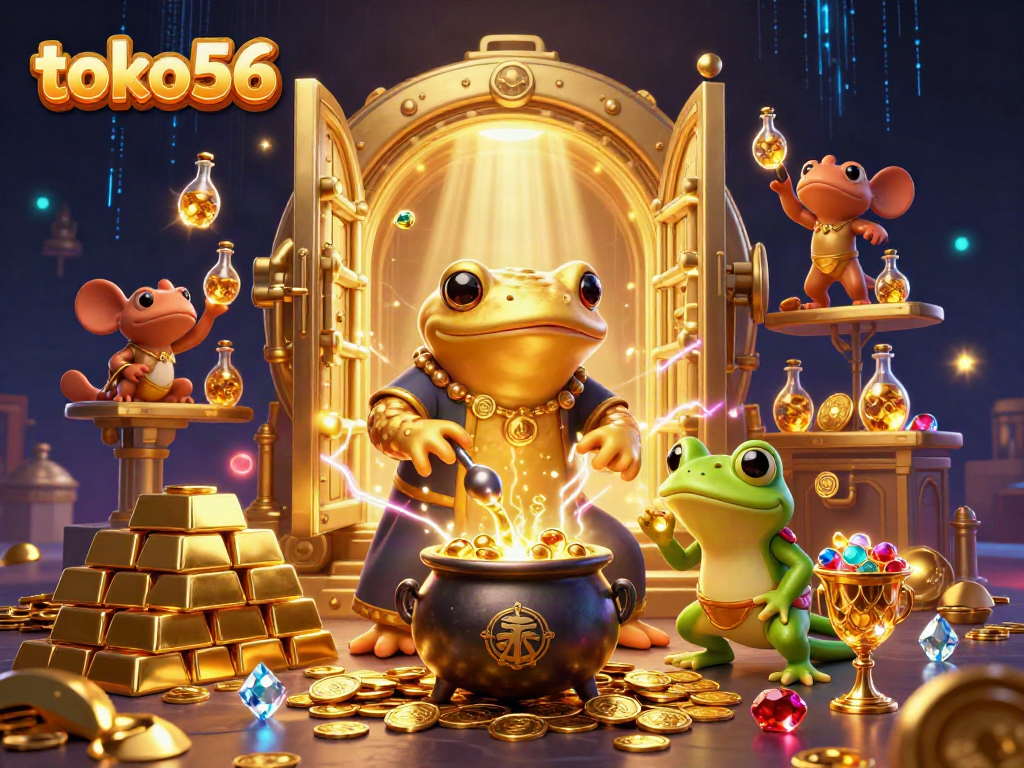 Raih kemenangan maksimal dengan modal kecil di Toko56, platform slot terpercaya.