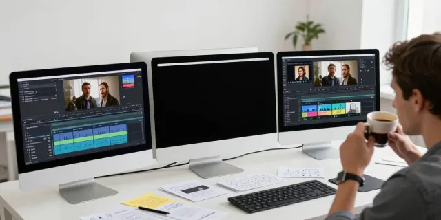 Téléchargement et installation de Senpai Stream IOS sur un iPhone avec un arrière-plan épuré et lumineux.