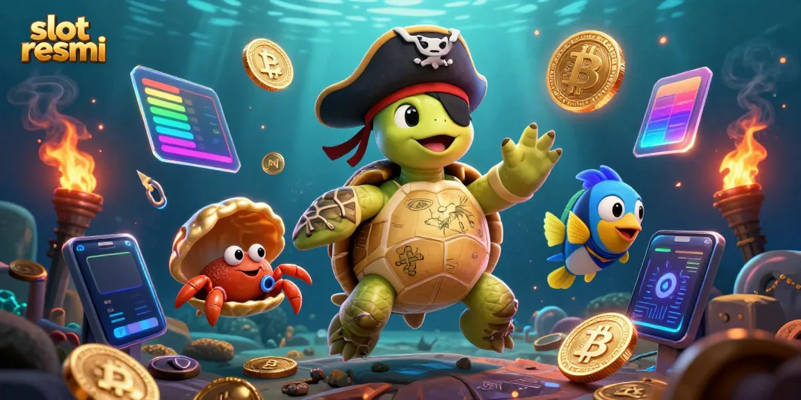 Play slots with exciting visuals in our slot resmi themed underwater scene.