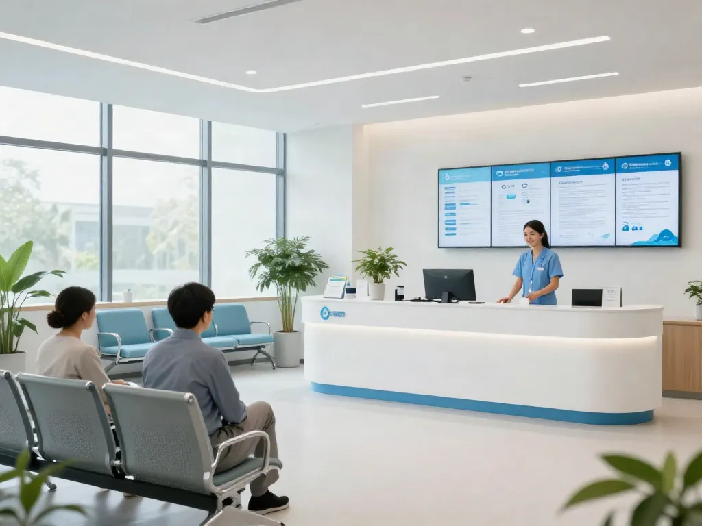 PeRx peptides therapy consultation in a modern health clinic, showcasing patient care and expert medical services.