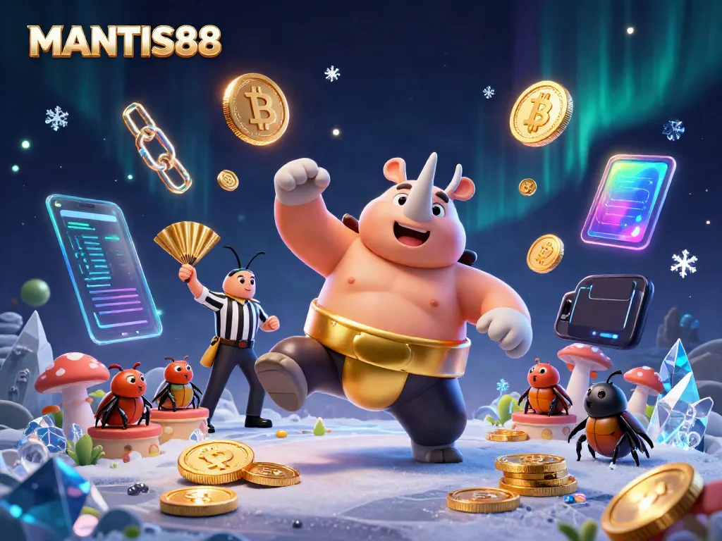 Experience fun gaming moments with MANTIS88, highlighted by a powerful beetle champion.