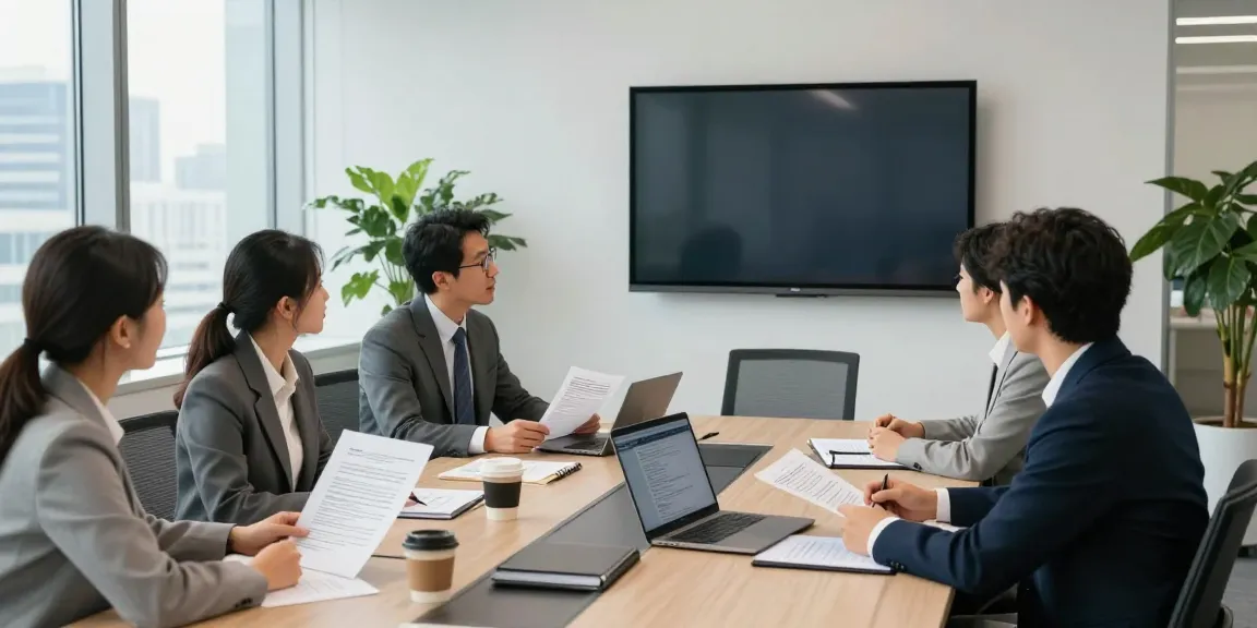 Lead Roedl team collaborating in a modern law office.
